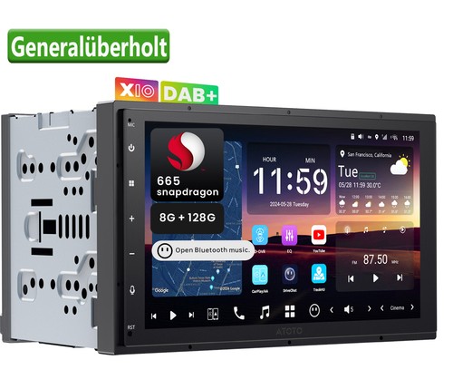 Autoradio atoto xi0 pollici - xi0,