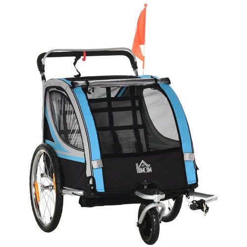 Rimorchio bici passeggino 2 - rimorchio, e