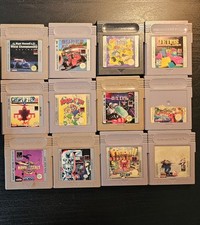 12 Cartucce per Gameboy funzionanti - Tetris Plus, Choplifter 2, Mario&Yoshi...