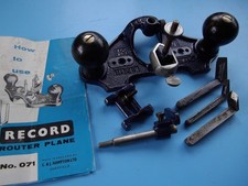 Record 071 router plane - record, no.071