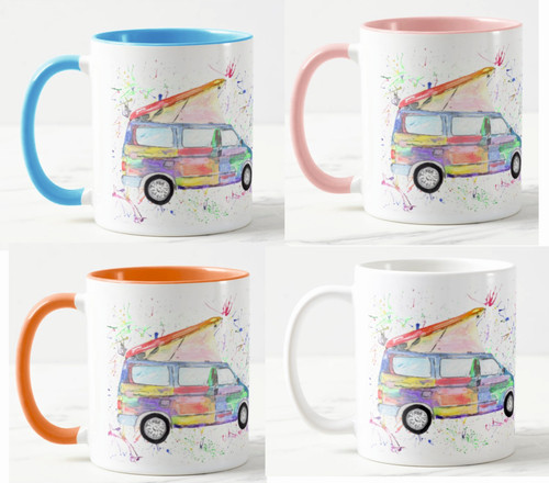 Tazza mug colorata arte - tazza,