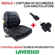 Sedile con molleggio - sedile, molleggio+cintura