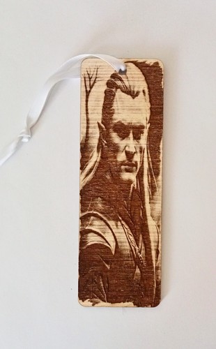 Segnalibro legno inciso - segnalibro,