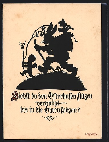 Cartolina artista georg - d'artista,