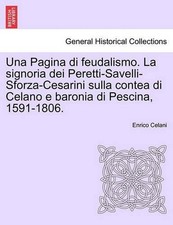 Una Pagina Di Feudalismo. La