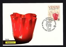 Italia 2021 : Venini a Murano - Cartolina Ufficiale Poste Italiane