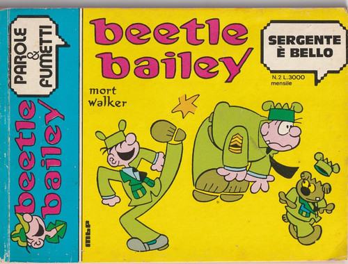 Mort walker beetle bailey - beetle,
