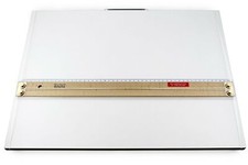 Fara Parallelografo Riga In Legno Tavola Da Disegno 83X60 Con Maniglia