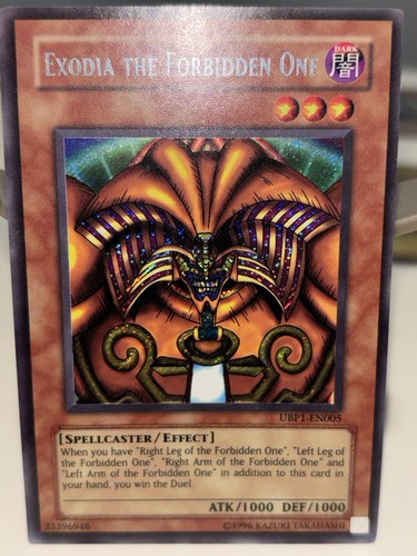 Yugioh exodia ubp1 set - yugioh,
