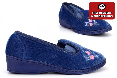 Pantofole donna zeppa - , tacco
