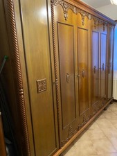 Armadio guardaroba antico a 6