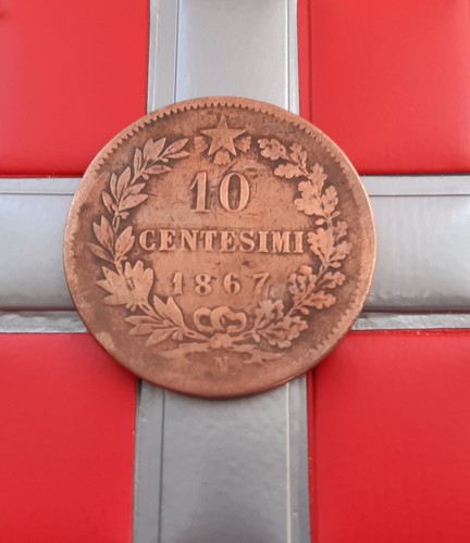 10 centesimi 1867 - ,