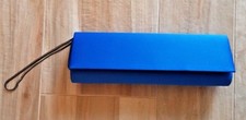 Pochette Coast seta CERIMONIA blu royal borsa elegante stola Clutch baguette blu