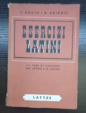 Borio bairati esercizi - bairati, latini
