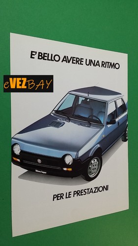 Pubblicità 1982 fiat ritmo - 1982,
