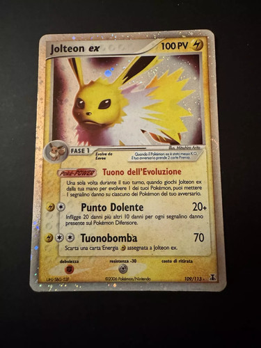 Pokemon jolteon holo - pokemon,