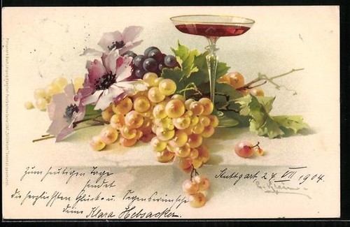 Cartolina artistica catharina - artistica,