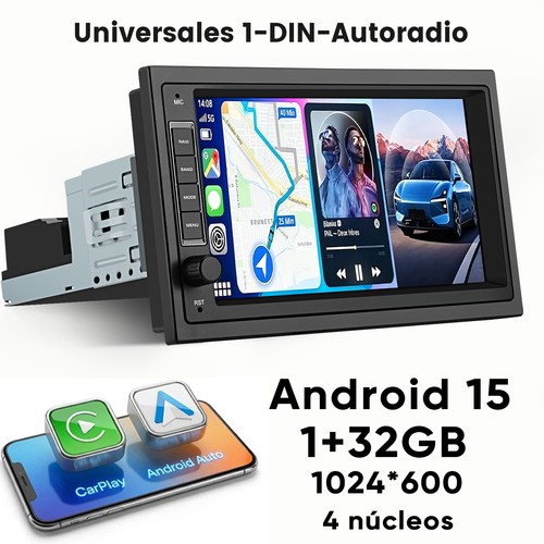 Autoradio din carplay - 1,