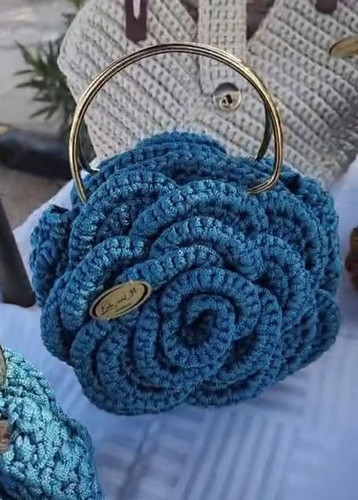 Borsa all uncinetto fatta - borsa, all'uncinetto