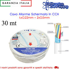 Cavo Allarme Schermato In CCA