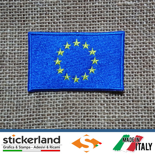 Toppa patch bandiera europa - bandiera,