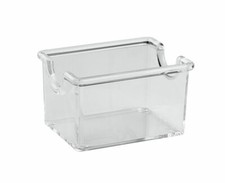 Porta bustine trasparente per