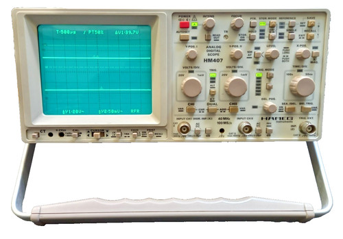 Hameg 407 oscilloscope - hm,