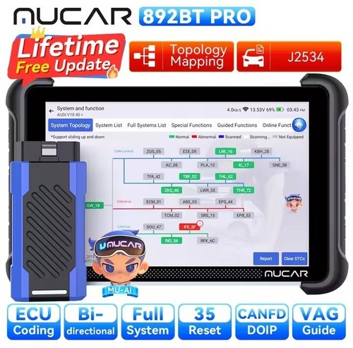Mucar 892bt pro - mucar, dispositivo
