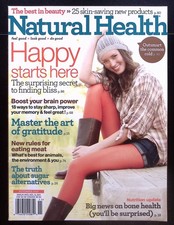 NATURAL HEALTH MAGAZINE NOV