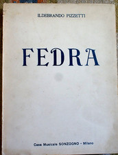 Fedra spartito musicale per - spartito,