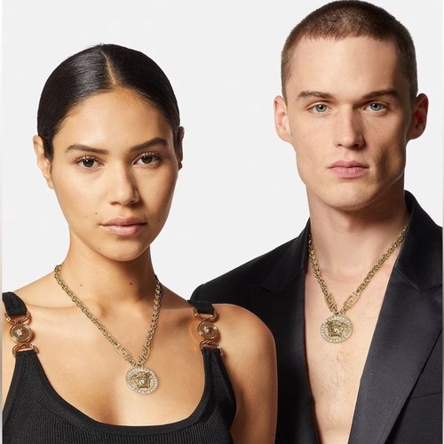 Collana greca charm versace - charm,
