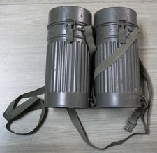 2X ORIG. WW2 MASCHERA ANTIGAS