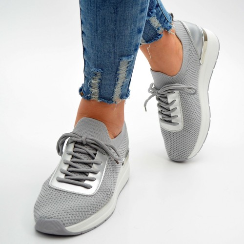 Scarpe donna sneaker - sneaker, grigio