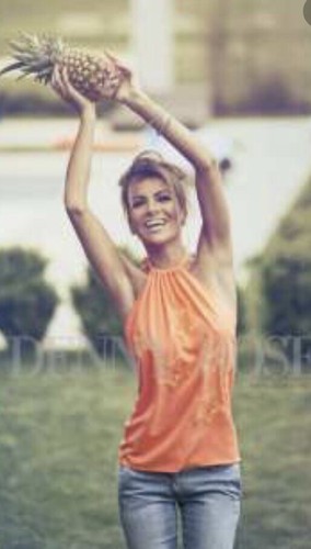 Denny rose top - canotta, ricamo