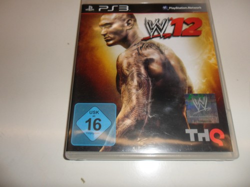 Playstation wwe 12 - playstation, 3