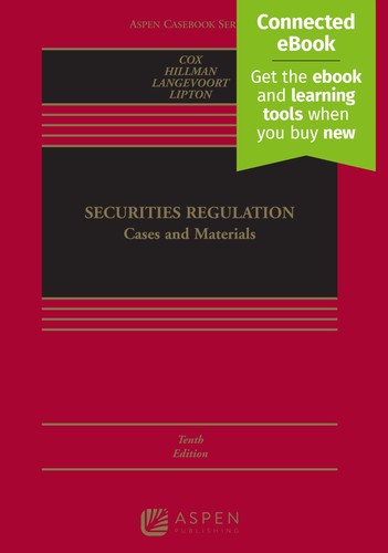 Securities regulation cases - regulation:,