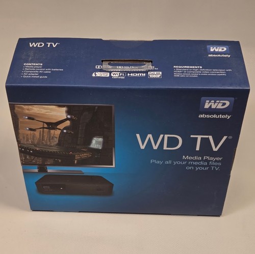 Western digital lettore - tv,