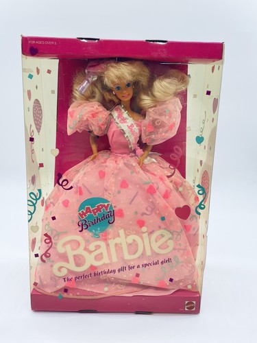 Barbie 1990 happy - barbie,