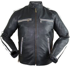 Giacca pelle moto uomo biker