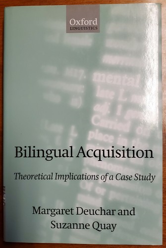Bilingual acquisition - bilingual,