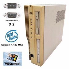 COMPUTER PC desktop fisso Windows 98 Con 2 porte seriali integrate RS232 18831