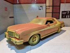 Modellino Ford Gran Torino Starsky e Hutch 1976 sporco usato dalle intemperie scala 1:24 pressofuso