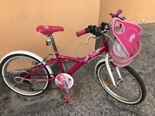 Bici trekking bambino 6-9 anni - btwin - 20" - bianca/rosa
