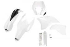 kit plastiche Ktm Exc 125 200 250 300 350 450 500 2009 - 2011 bianco portafaro