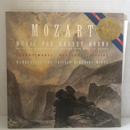 Mozart music for basset - lp,