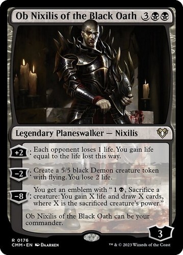 Nixilis the black oath - black,