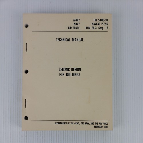 Technical manual seismic - manual,