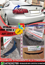 💫ART.0177 SPOILER POSTERIORE SUL COFANO PER BMW SERIE 3 E92 E93 LOOK M3 NERO 💫