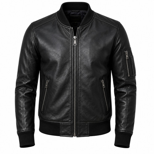Giubbotto bomber uomo pelle - bomber,