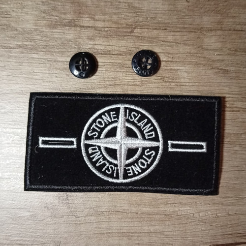 Tessuto patch logo stone - patch,